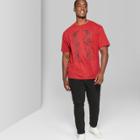 Men's Big & Tall Short Sleeve Graphic T-shirt - Original Use Red