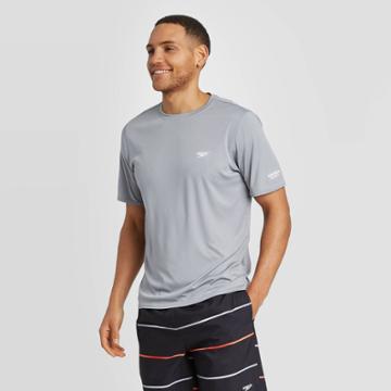 Speedo Men's Rashgaurd - Gray