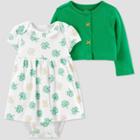Baby Girls' 2pc St. Patrick's Day Dress Set - Just One You Made By Carter's Green Newborn