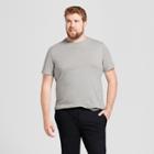 Men's Tall Standard Fit Crew T-shirt - Goodfellow & Co Gray