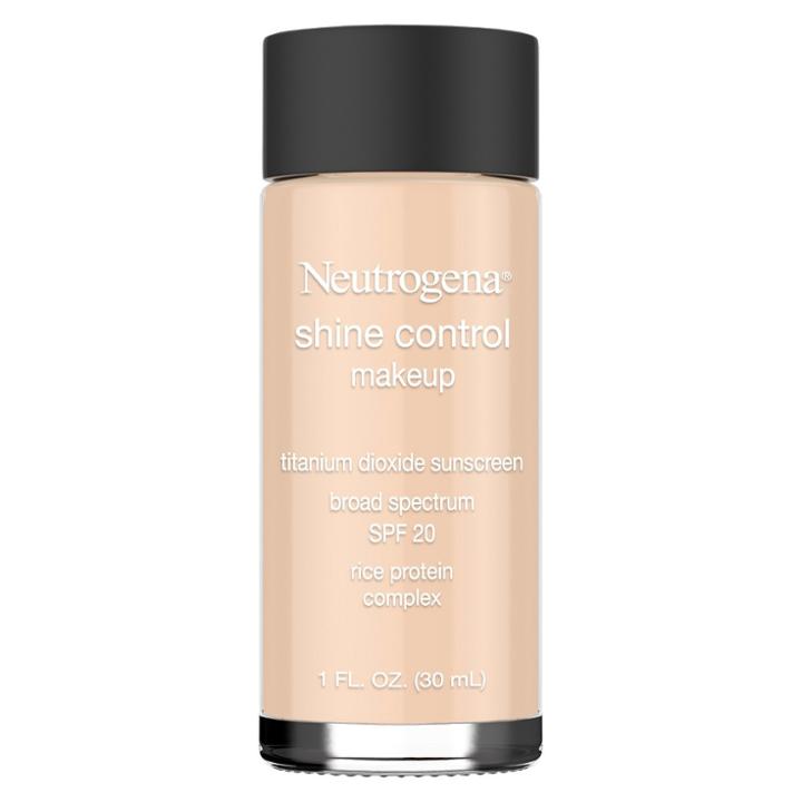 Neutrogena Shine Control Liquid Makeup - 60 Natural Beige, Natural Beige