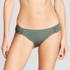 Women's Beach Hipster Bikini Bottom - Shade & Shore Olive