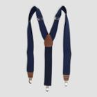 Men's Tonal Dot 35mm Stretch Suspender With Clip Ends - Goodfellow & Co Blue