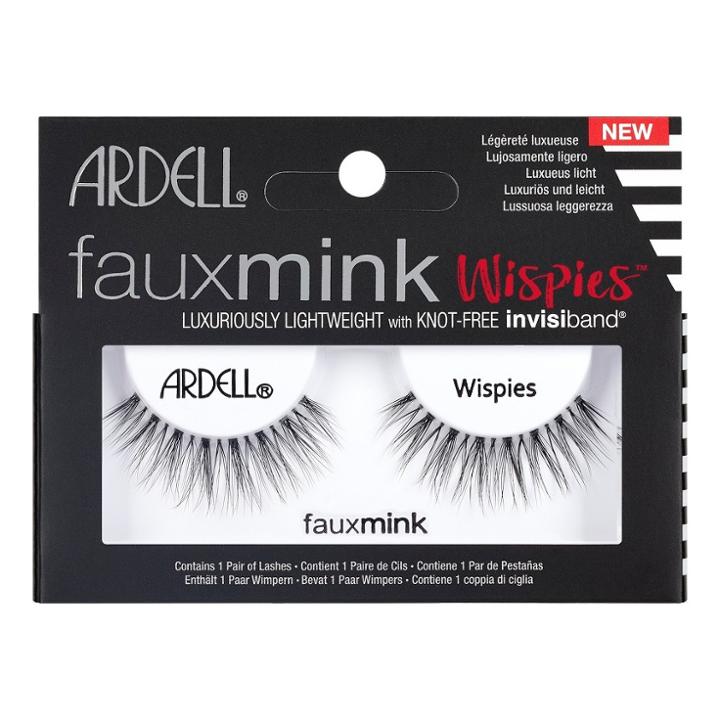 Ardell Eyelash Wispies Faux Mink Black