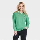 Women's Fleece Pullover Sweatshirt - Universal Thread Light Green