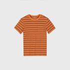 Boys' Striped Short Sleeve T-shirt - Cat & Jack Orange/black Xs, Black/orange