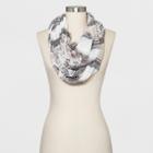 Collection Xiix Women's Floral Print Loop Scarf - Neutral