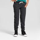 Plus Size Girls' Fleece Jogger Pants - Cat & Jack Charcoal (grey)