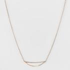 Target Short Necklace - A New Day Rose Gold