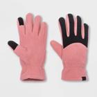 Women's Polartec Fleece Gloves - All In Motion Pink