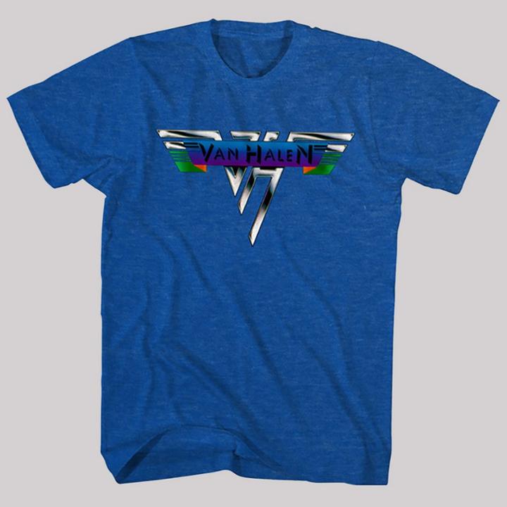 Men's Van Halen Short Sleeve Graphic T-shirt - Royal Blue