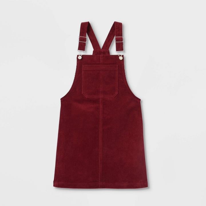 Girls' Corduroy Pinafore Dress - Art Class