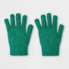 Women's Tech Touch Knit Gloves - Wild Fable Green
