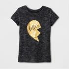 Girls' Short Sleeve Better Graphic T-shirt - Cat & Jack Black