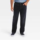 Men's Tall Straight Fit Jeans - Goodfellow & Co Black Denim