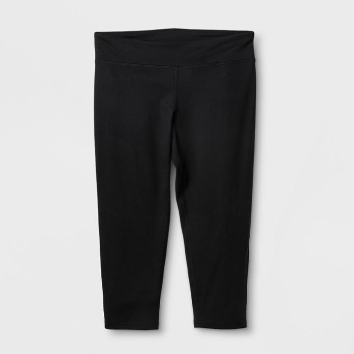 Plus Size Girls' Performance Capri Leggings - C9 Champion Black