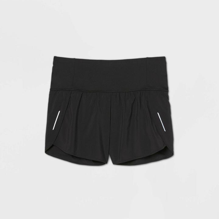 Women's High-rise Premium Run Shorts 3 - All In Motion Black S, Women's,