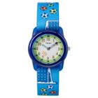 Kid's Timex Watch With Soccer Strap - Blue Tw7c16500xy, Kids Unisex