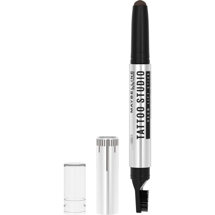 Maybelline Tattoostudio Brow Lift Stick, Fade-resistant And Smudge-resistant - Deep Brown