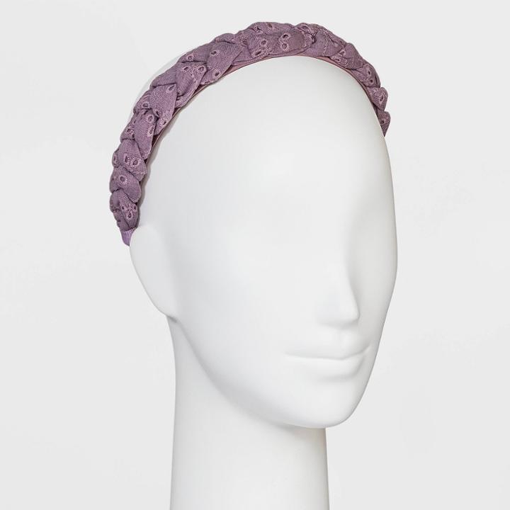 Eyelet Braided Headband - Universal Thread