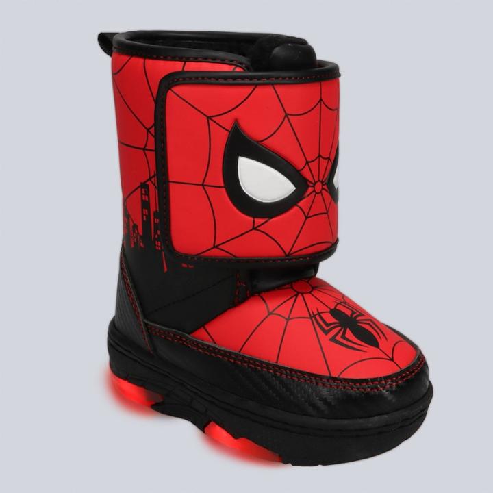 Toddler Boys' Marvel Spider-man Winter Boots - Red