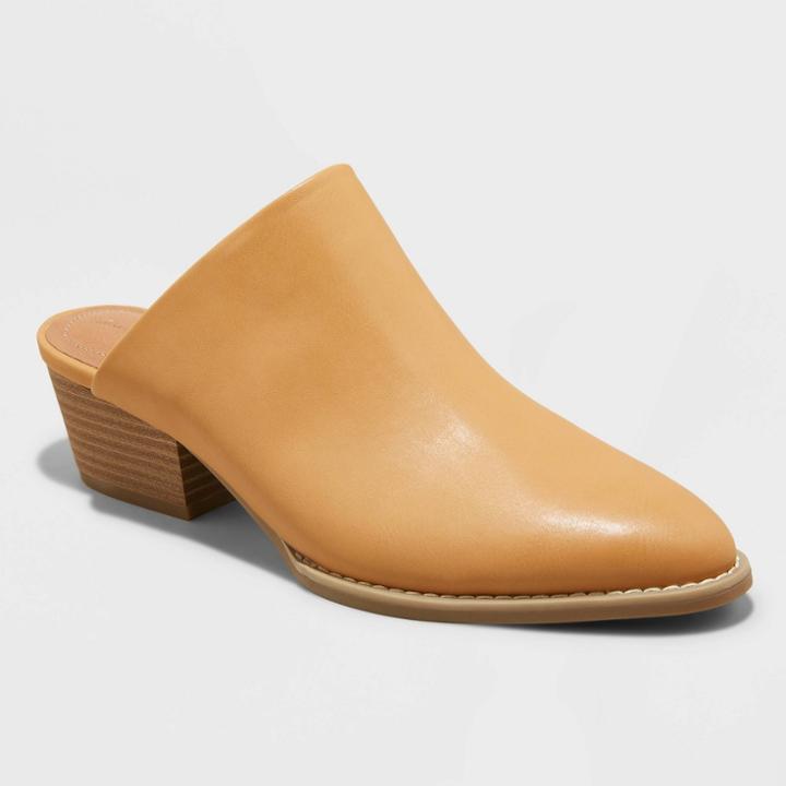 Women's Tara Mule Heels - Universal Thread Brown