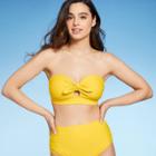 Kona Sol Women's Bunny Tie Bandeau Bikini Top - Kona
