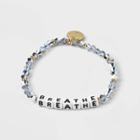 Breathe Beaded Bracelet - Little Words Project