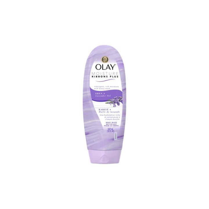 Olay Moisture Ribbons Plus Shea + Lavender Oil Body Wash