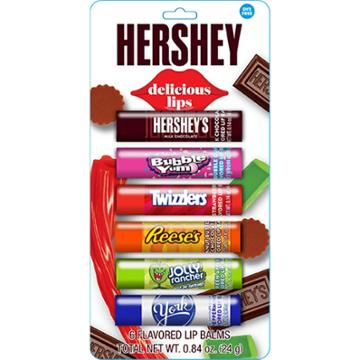 Hershey's Lip Balm Cosmetic Set - 6ct,