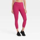 Women's Sleek Run High-rise Capri Leggings - All In Motion Cranberry