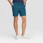 Men's 7 Slim Fit Chino Shorts - Goodfellow & Co Blue