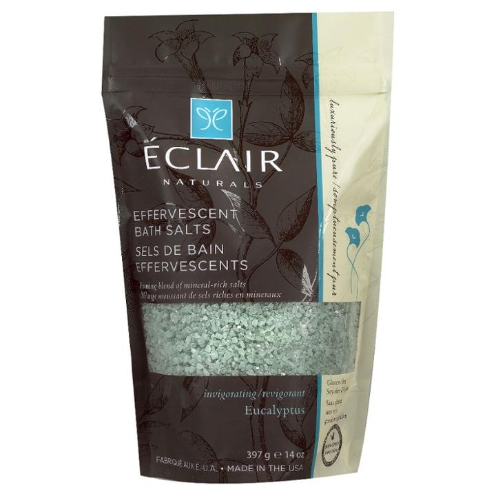 Eclair Naturals Effervescent Bath Salts Eucalyptus