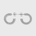 Twisted Texture Small Hoop Earrings - A New Day
