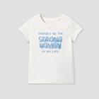 Toddler Girls' 'strong Women' Graphic T-shirt - Cat & Jack Cream