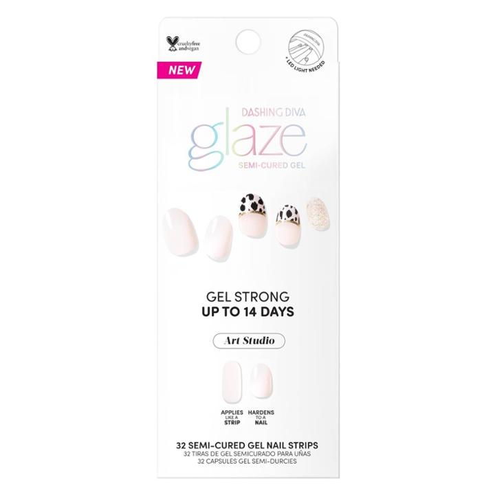 Dashing Diva Glaze Nail Art - Amber Delight