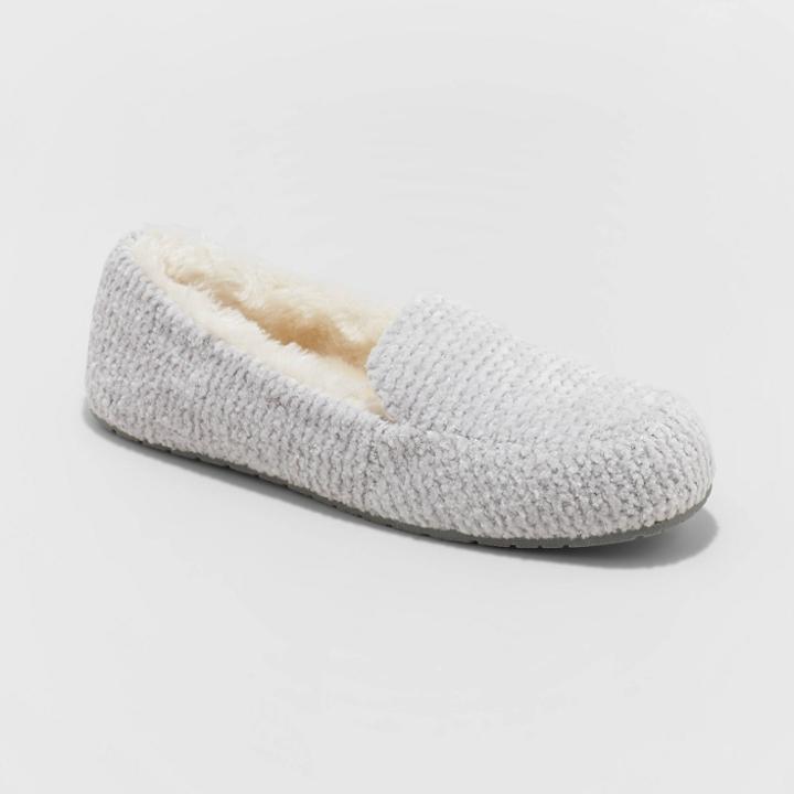 Women's Kora Moccasin Slippers - Stars Above Gray