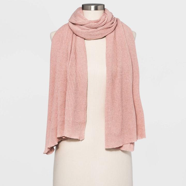 Women's Travel Wrap Jackets - A New Day Pink One Size, Women's,