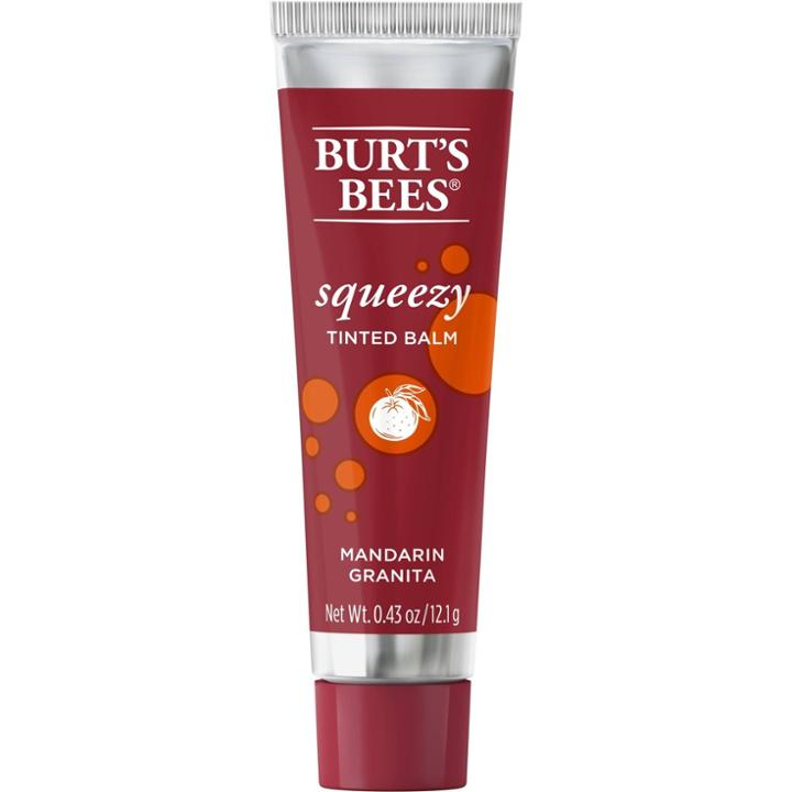 Burt's Bees Squeezy Tinted Lip Balm - Mandarin Granita