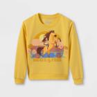 Girls' Spirit Riding Free Pullover Sweatshirt - Yellow