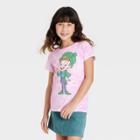 Girls' Lucky Charms St. Patrick's Day Short Sleeve Graphic T-shirt - Pink