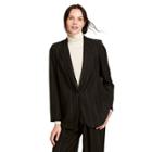 Women's Pinstripe Classic Blazer - Nili Lotan X Target Black Xxs