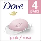 Dove Beauty Pink Deep Moisture Beauty Bar Soap - 4pk