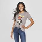 Women's Mickey Mouse Short Sleeve T-shirt - Junk Food (juniors') Gray