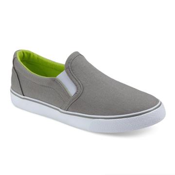 Boys' Pete Twin Gore Canvas Sneakers Cat & Jack - Gray