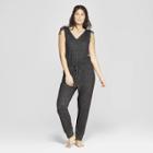Women's Perfectly Cozy Lounge Jumpsuit - Stars Above Charcoal (grey)