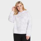 Women's Plus Size Hooded Sweatshirt - A New Day Light Purple