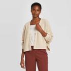 Women's Long Sleeve V-neck Cardigan - Prologue Oatmeal