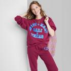 Women's Ascot + Hart California And Texas Graphic Pullover - Red