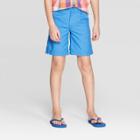 Oversizeboys' Quick Dry Chino Shorts - Cat & Jack Blue 12 Husky, Boy's